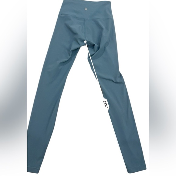 Lululemon high rise leggings teal 2 - Picture 6 of 7